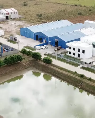 Fotografía aéreo del Cedrovet